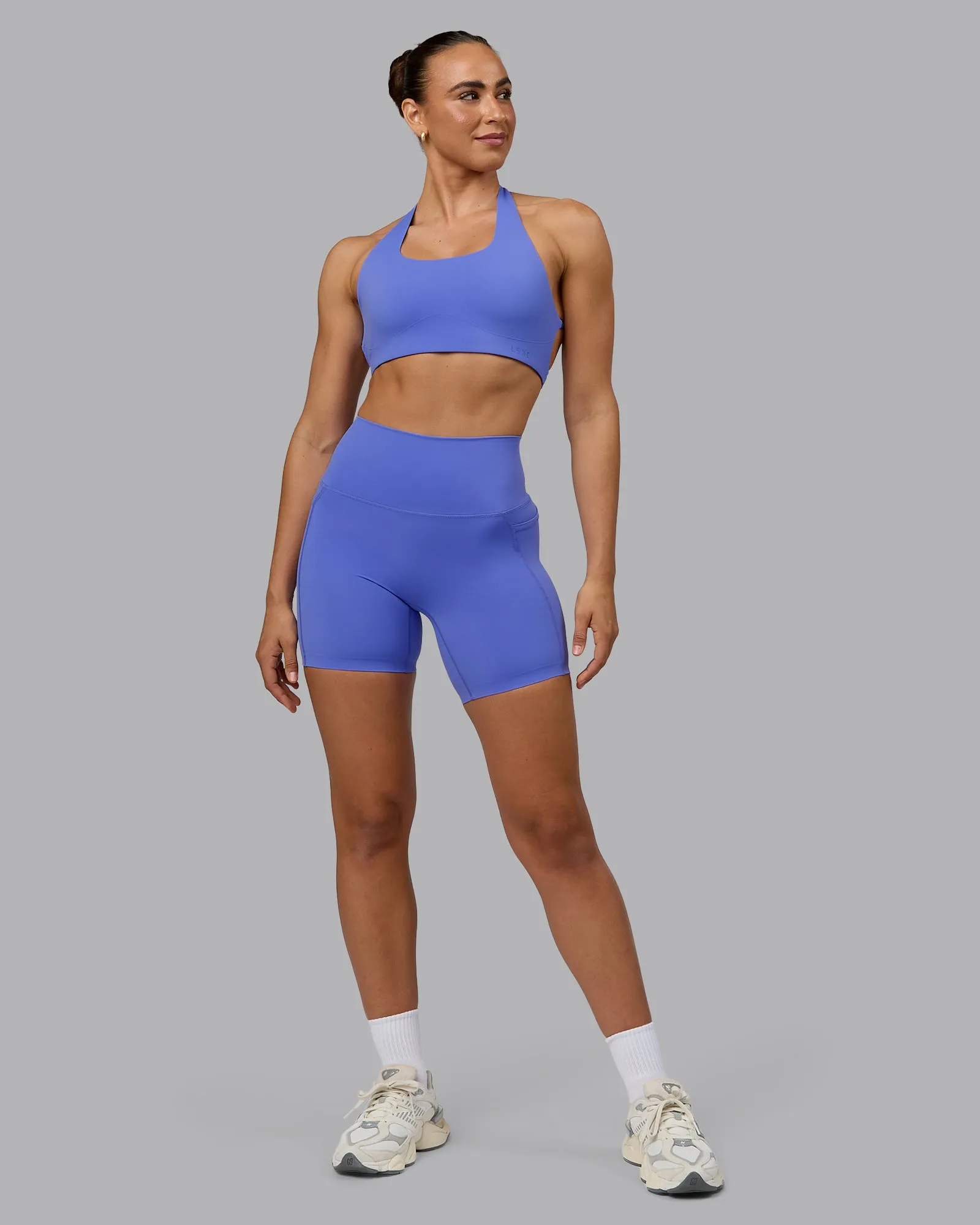 Aspire Sports Bra - Baja Blue