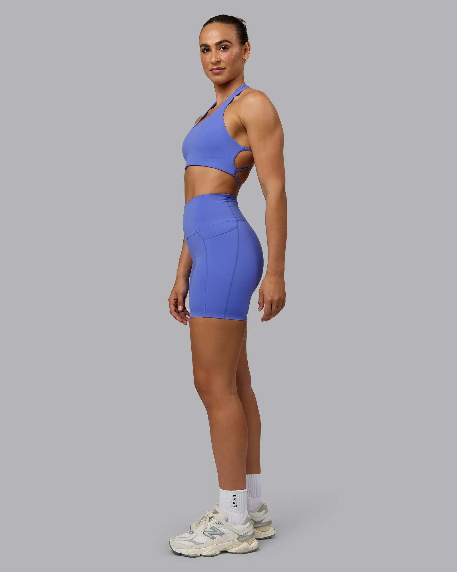 Aspire Sports Bra - Baja Blue