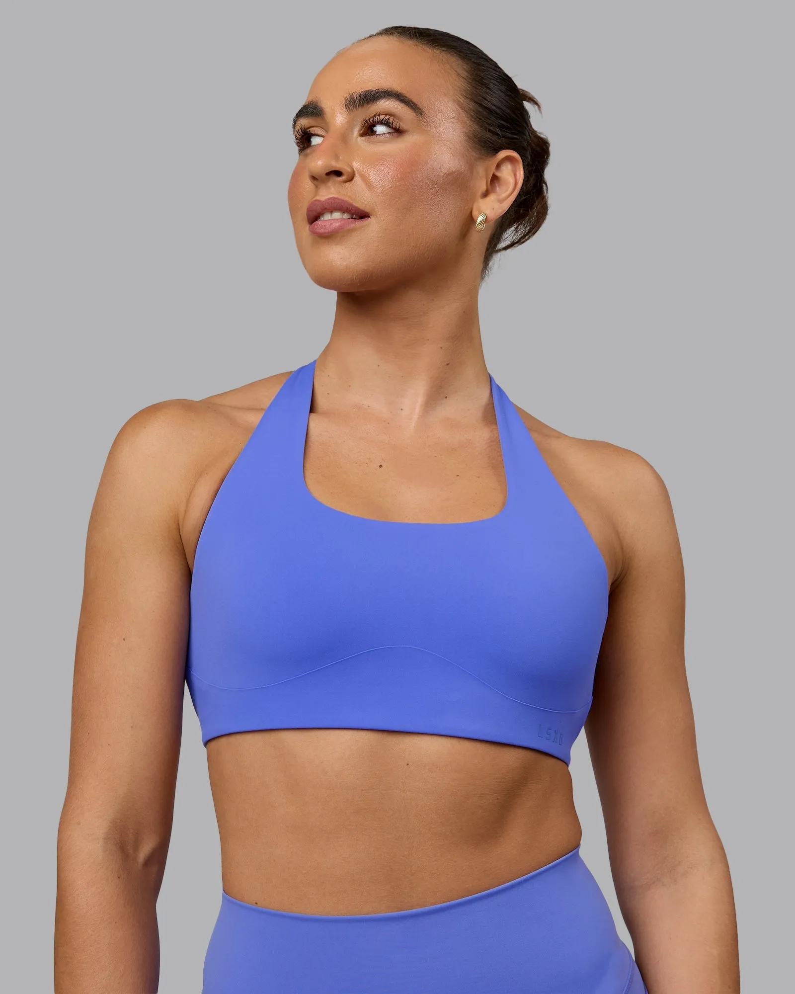 Aspire Sports Bra - Baja Blue