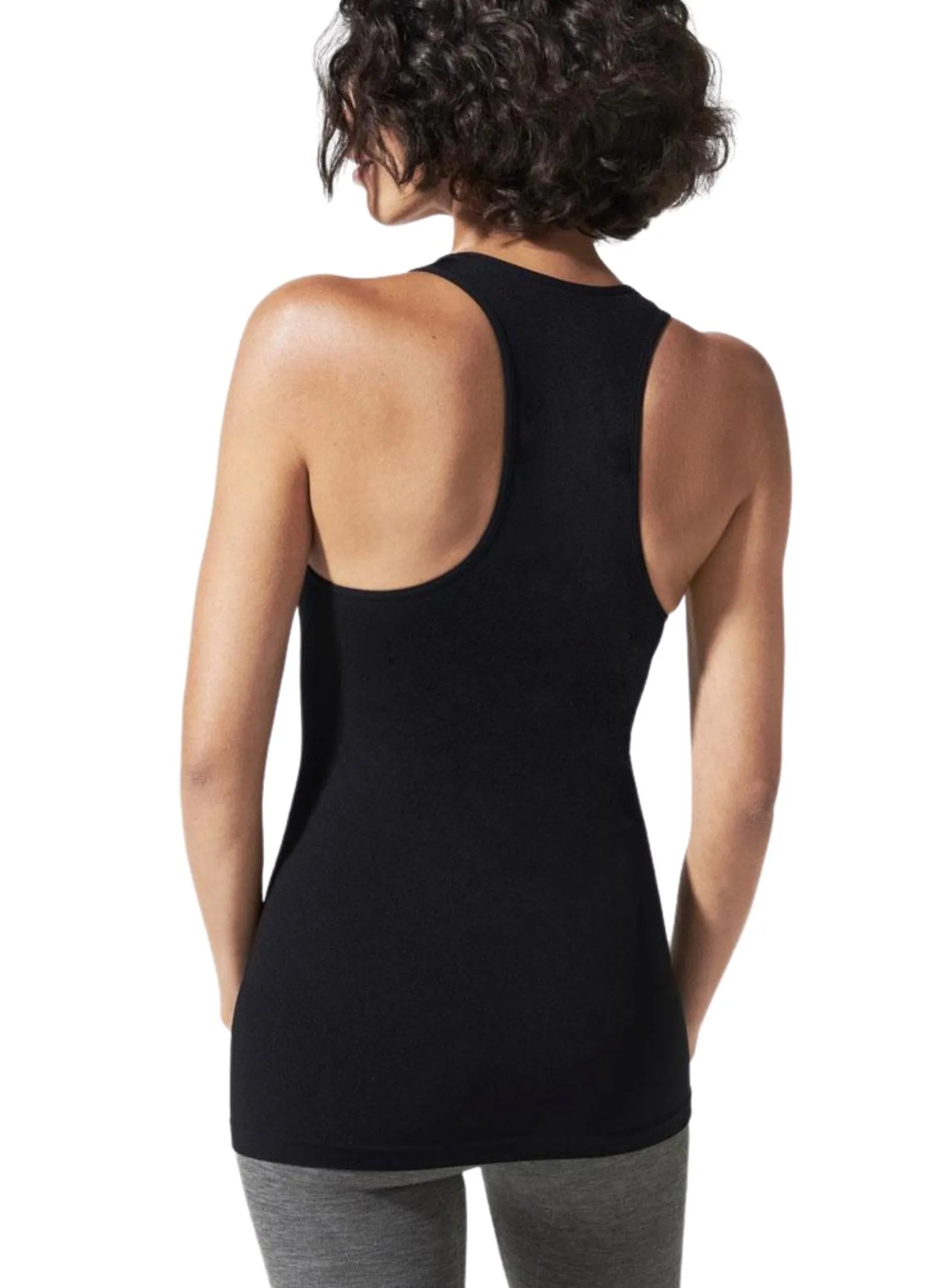 BLANQI Body Cooling Racerback Nursing Tank - Black