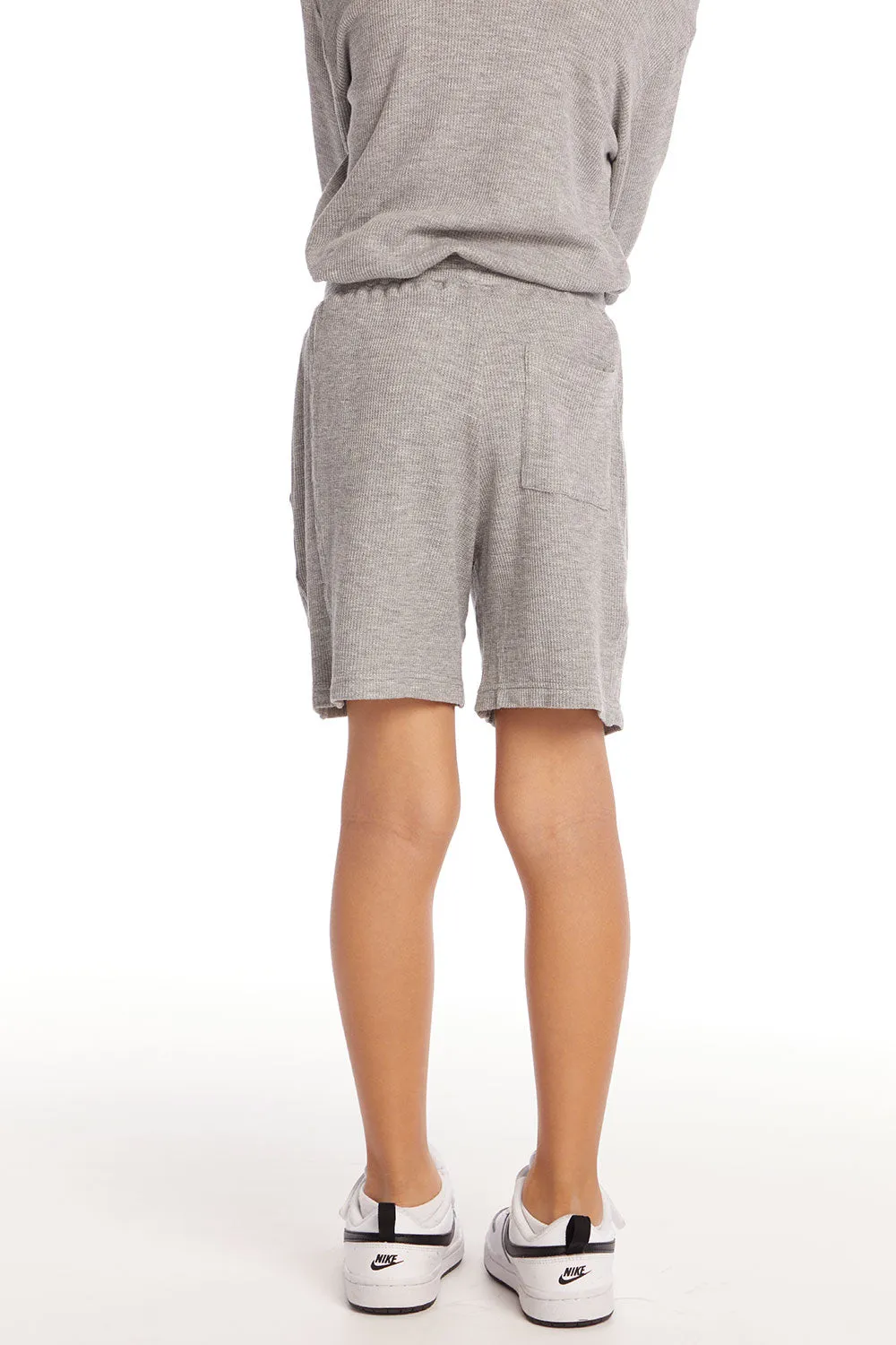 Boat Day Heather Grey Boys Shorts