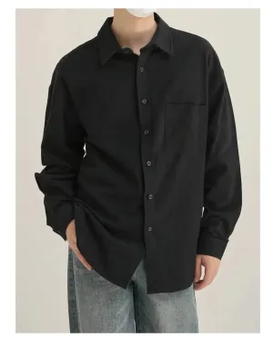 Breathable Linen Button-down Shirt