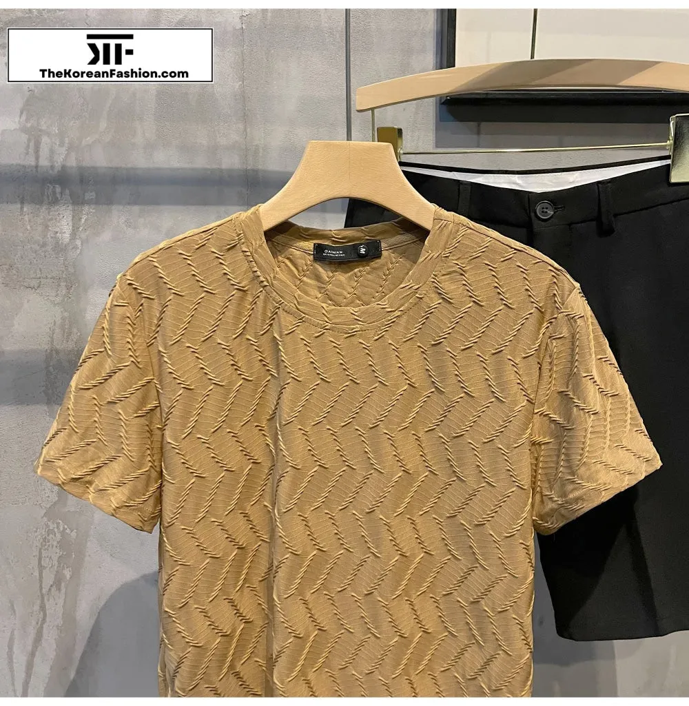 Breathable Thin Silk T-Shirt