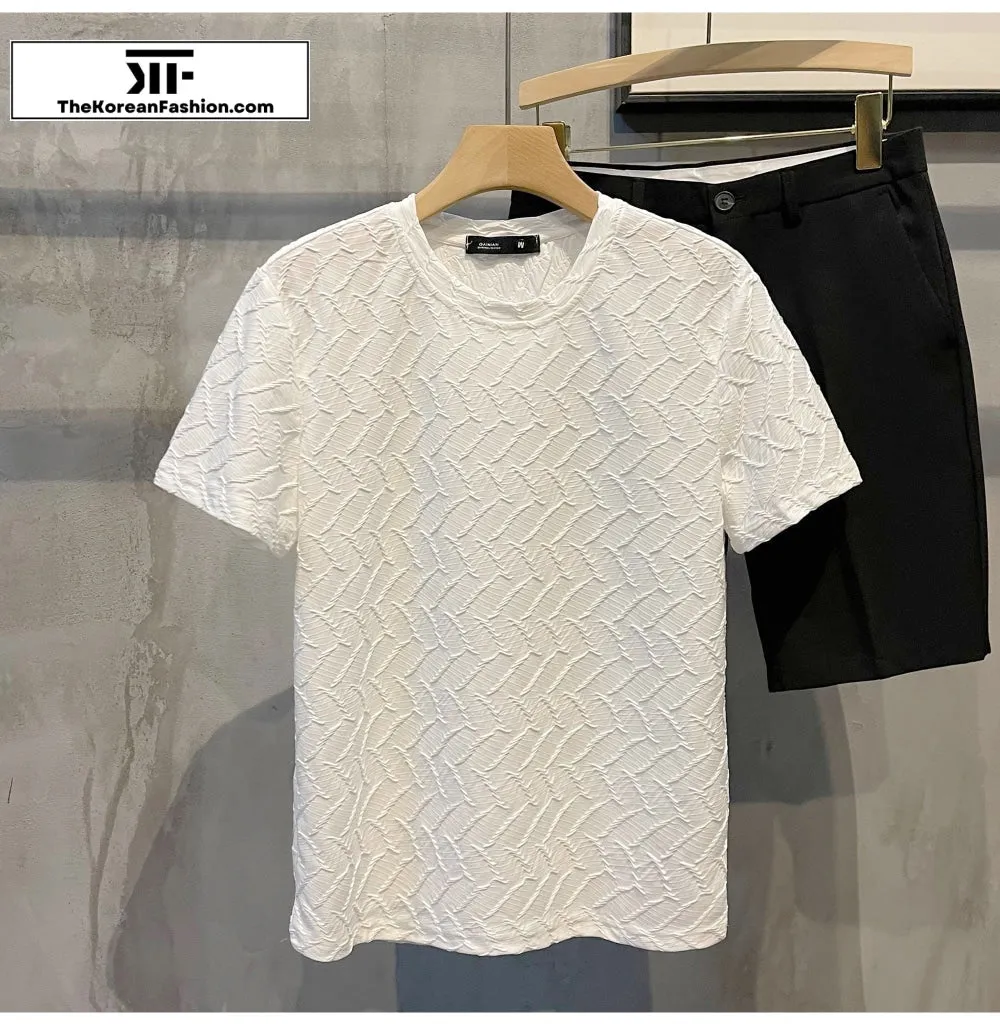 Breathable Thin Silk T-Shirt