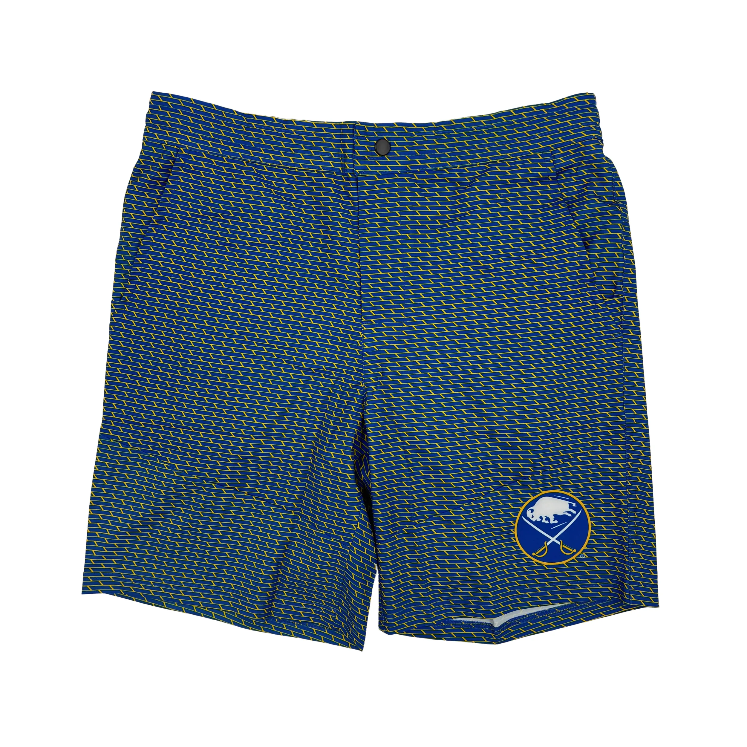 Buffalo Sabres Primary Logo Heathered Hybrid Walking Short