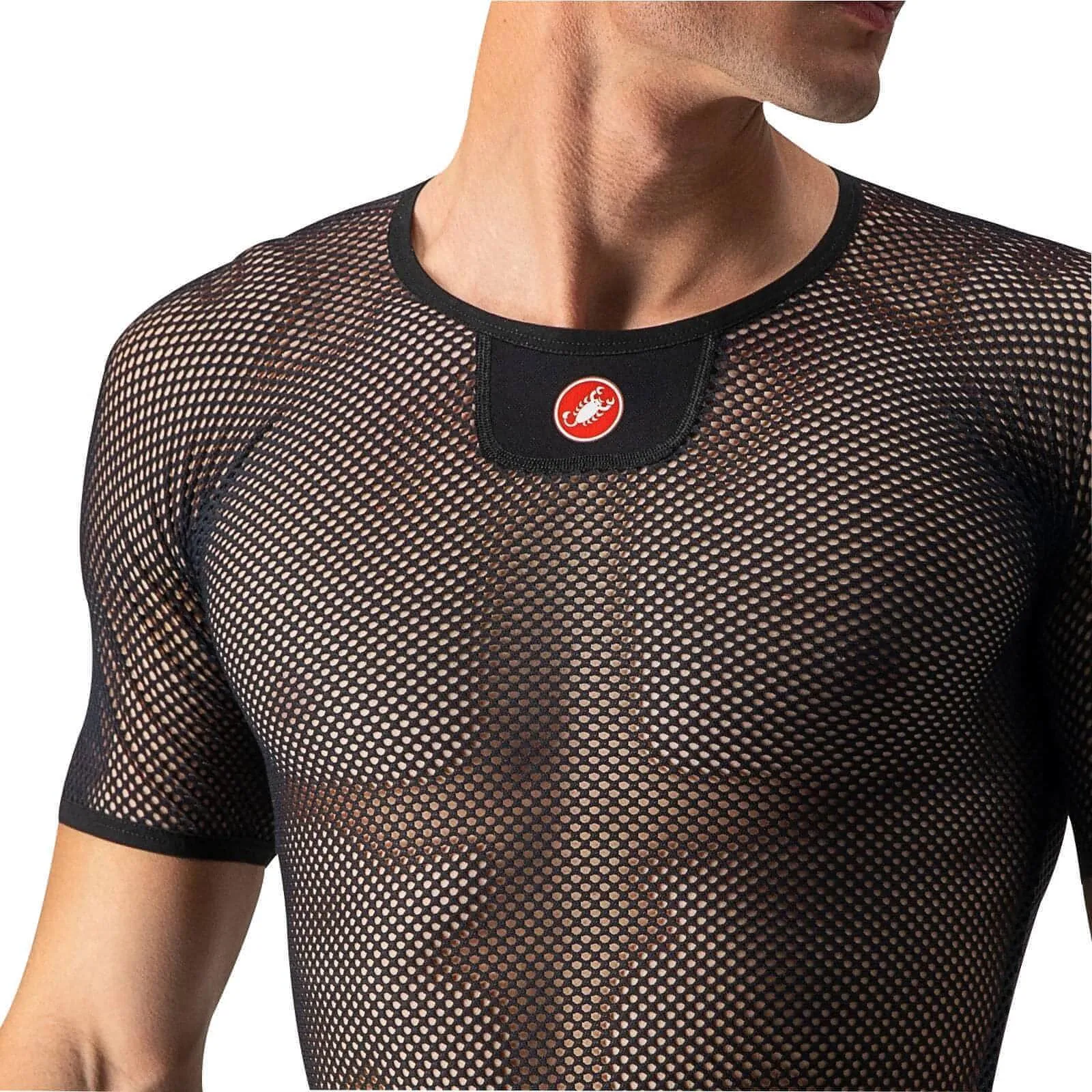 Castelli Core Mesh 3 Short Sleeve Mens Cycling Base Layer - Black