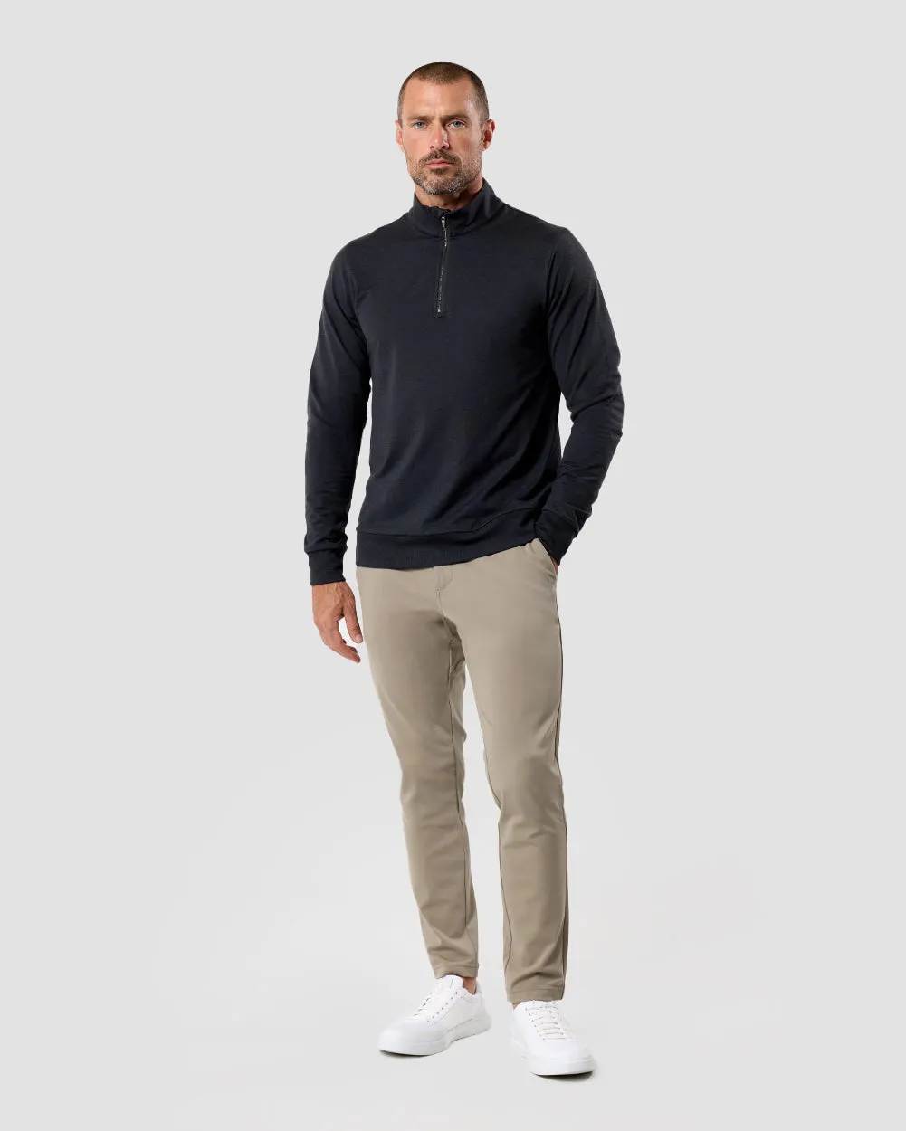 Endeavor Quarter Zip Tee