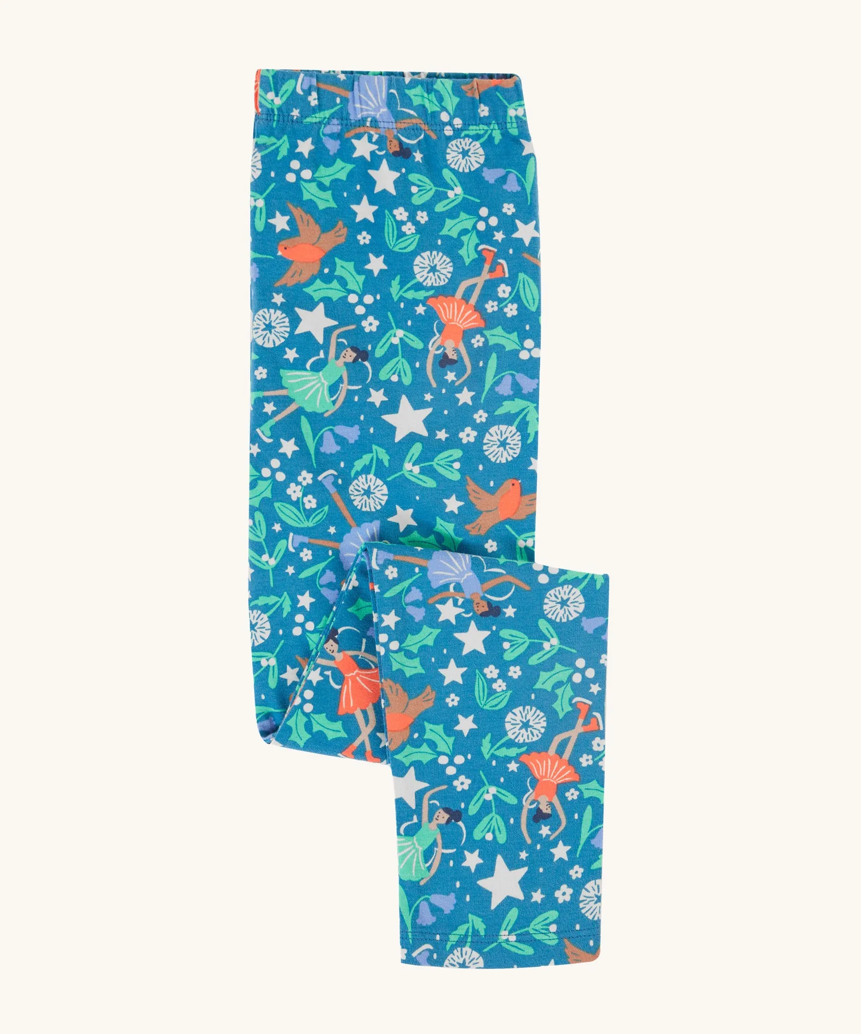 Frugi Libby Printed Leggings - Enchanted Forest