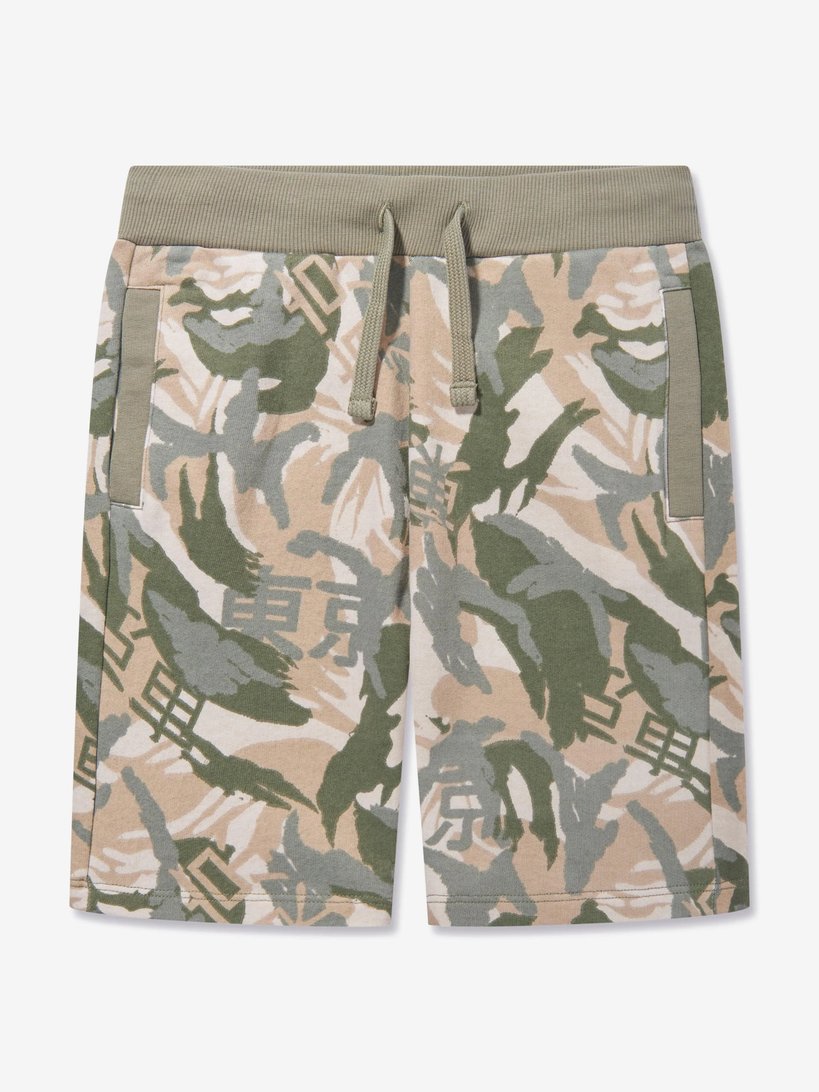 Guess Boys Desert Print Shorts in Green