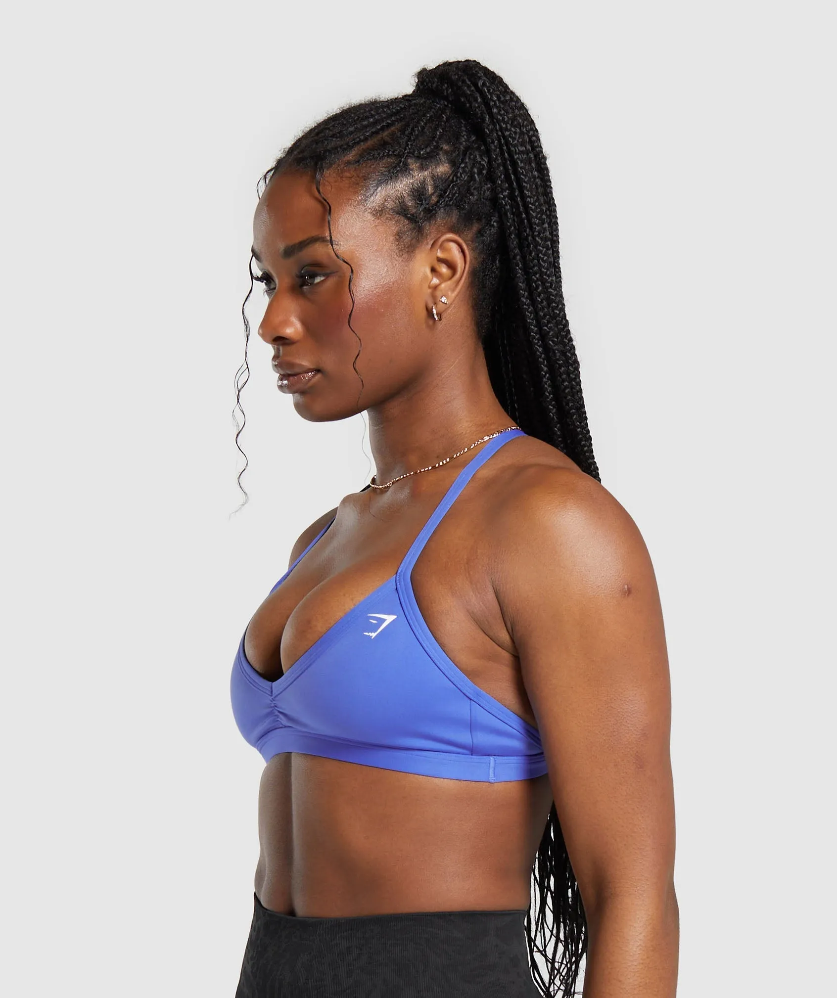 Gymshark Minimal Sports Bra - Iris Blue