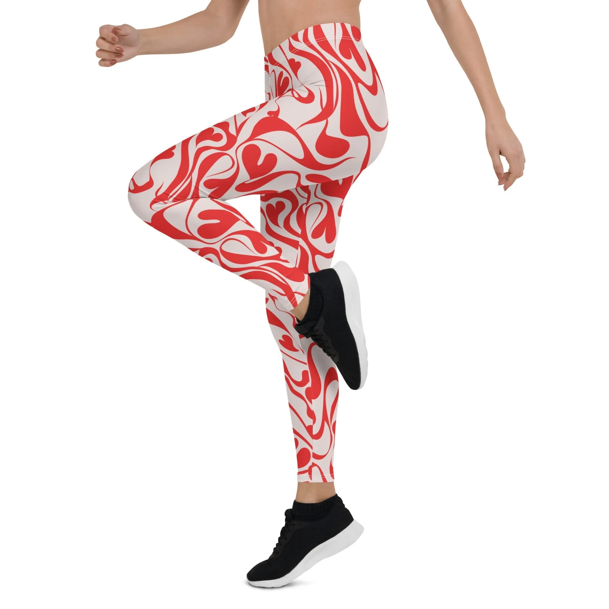 Heart Swirl Leggings