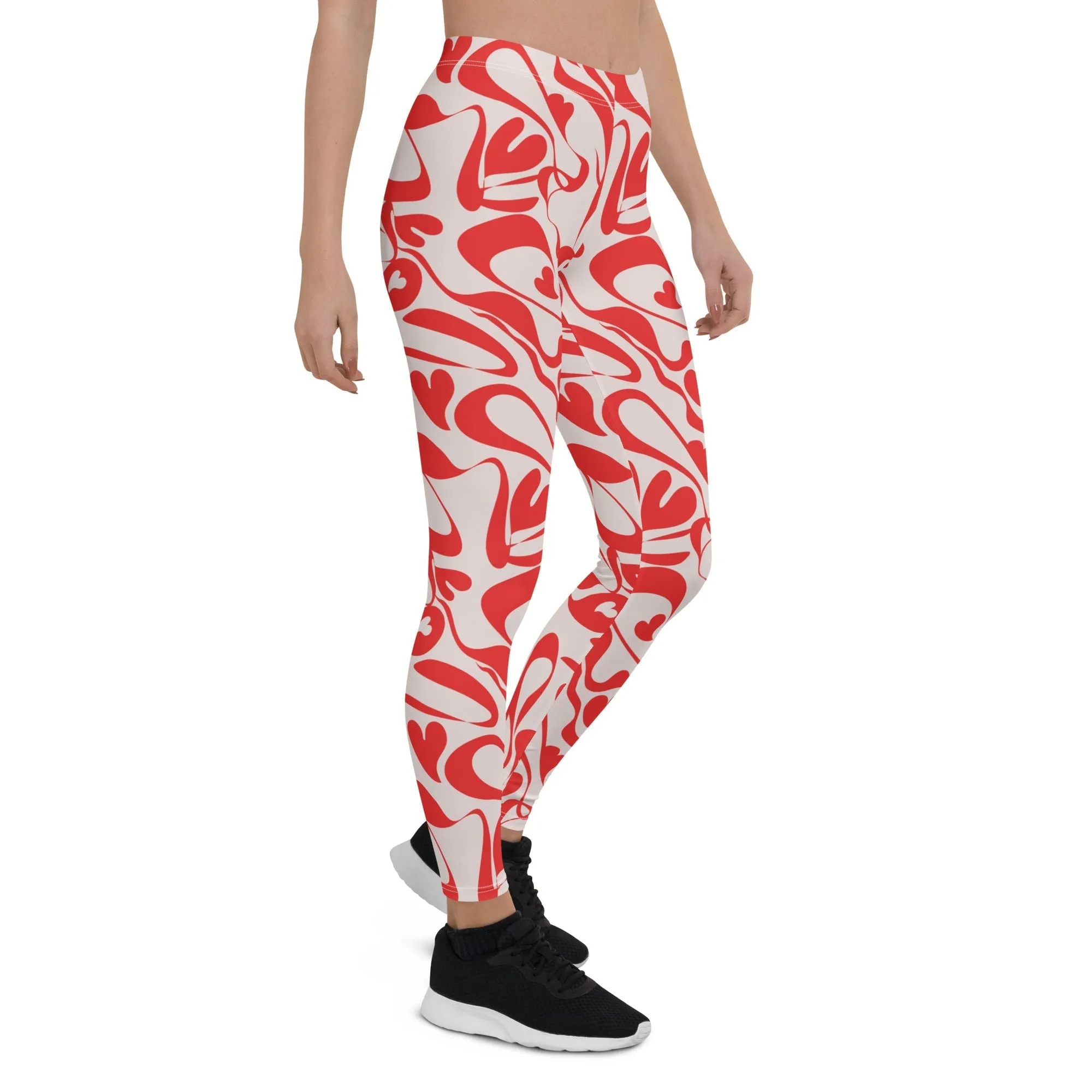 Heart Swirl Leggings