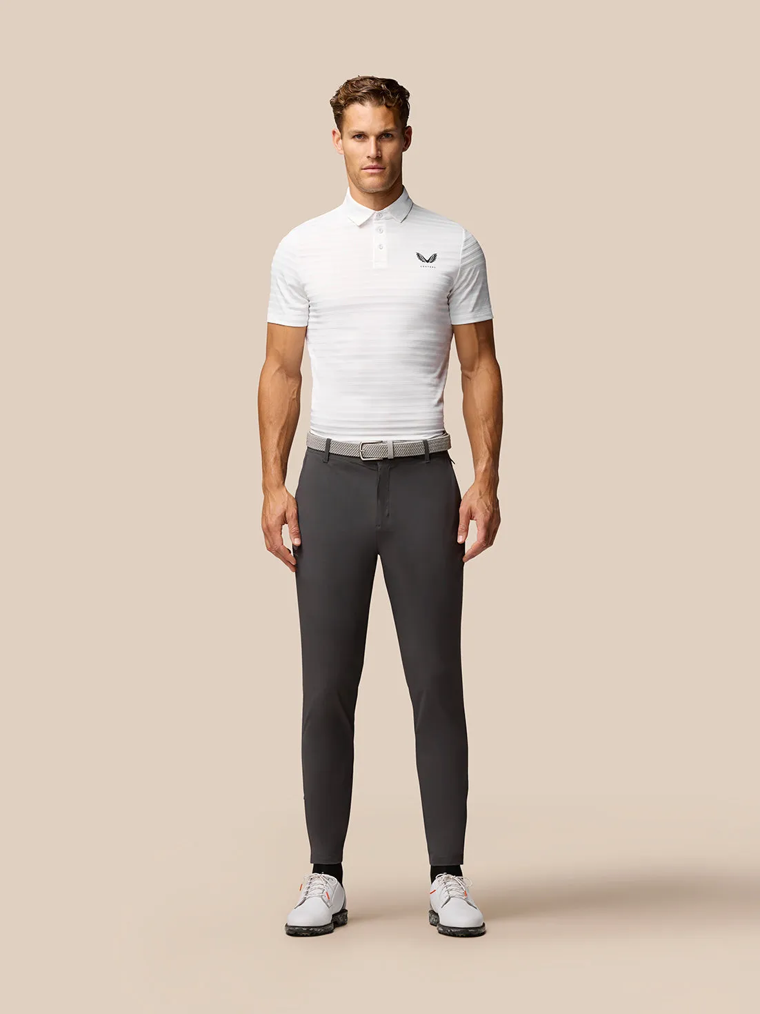 Heren Golf Waterafstotende Flex Cuffed Joggers - Gunmetal