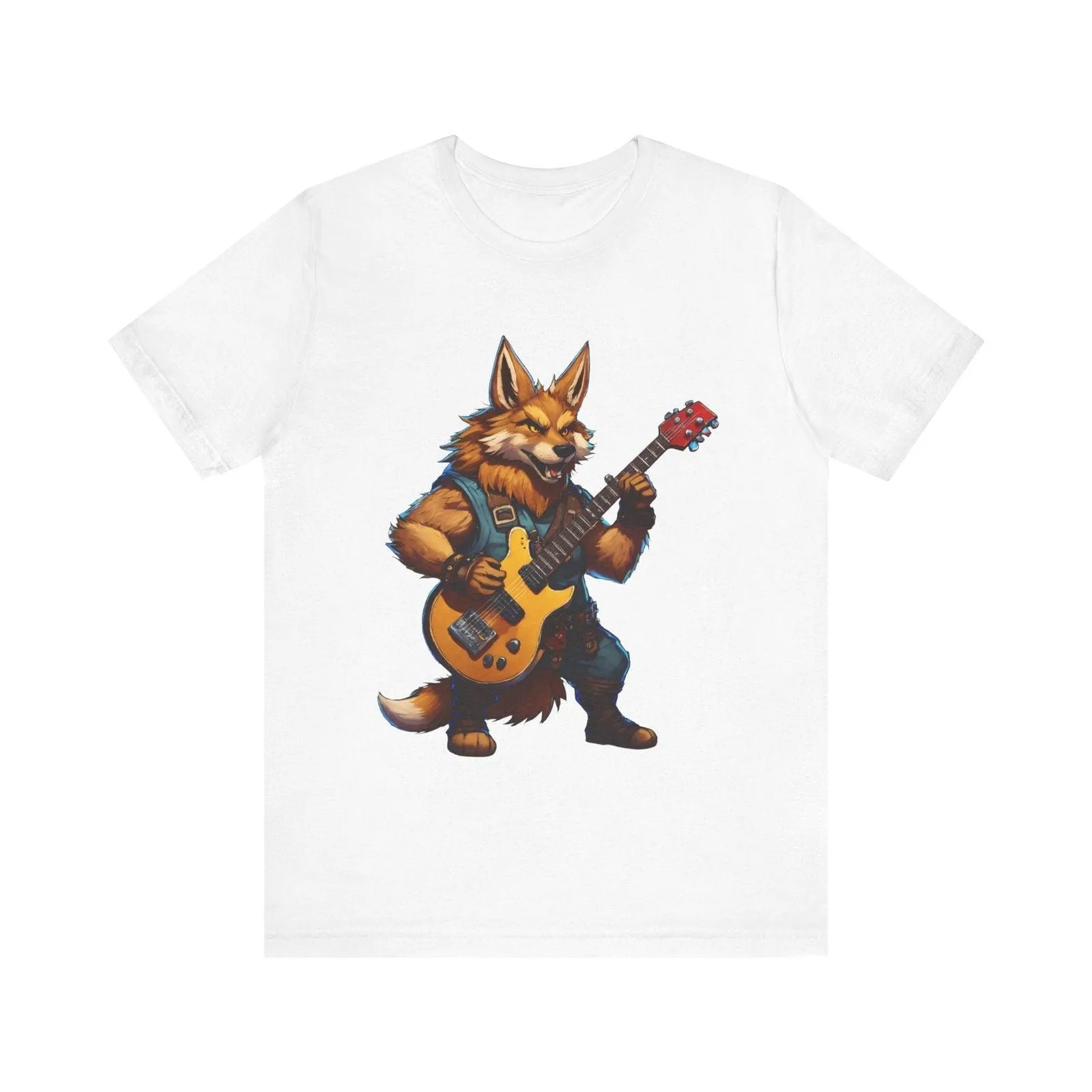 Hip Hop Rockstar Wolf T Shirt