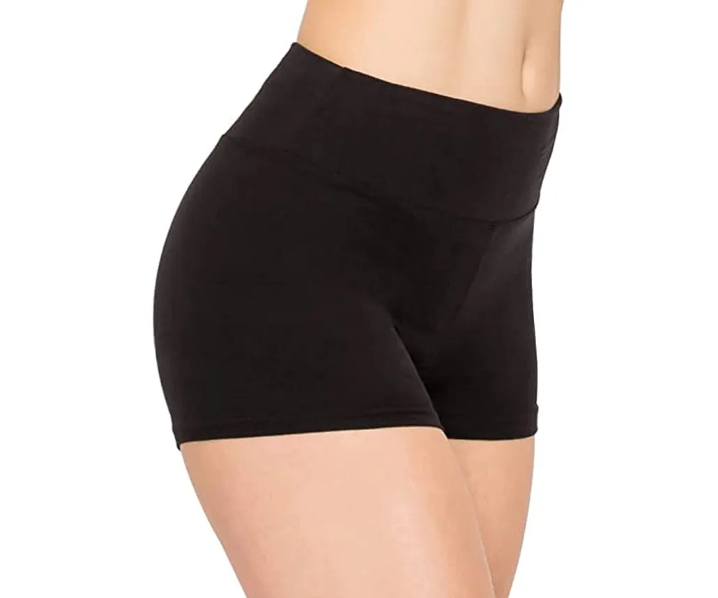 InstantFigure Activewear Cotton Lycra Stretch Short Shorts 144010