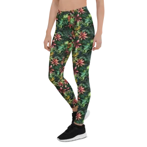 Jungle Flower Leggings