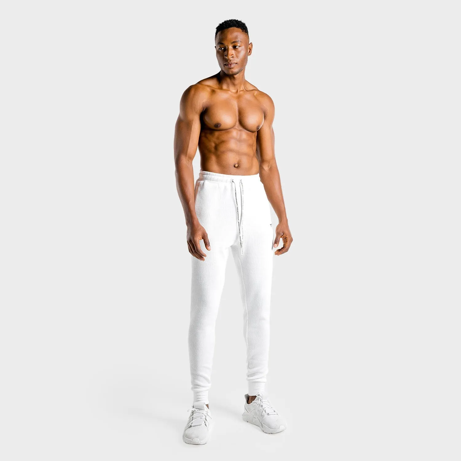 Luxe Joggers - White