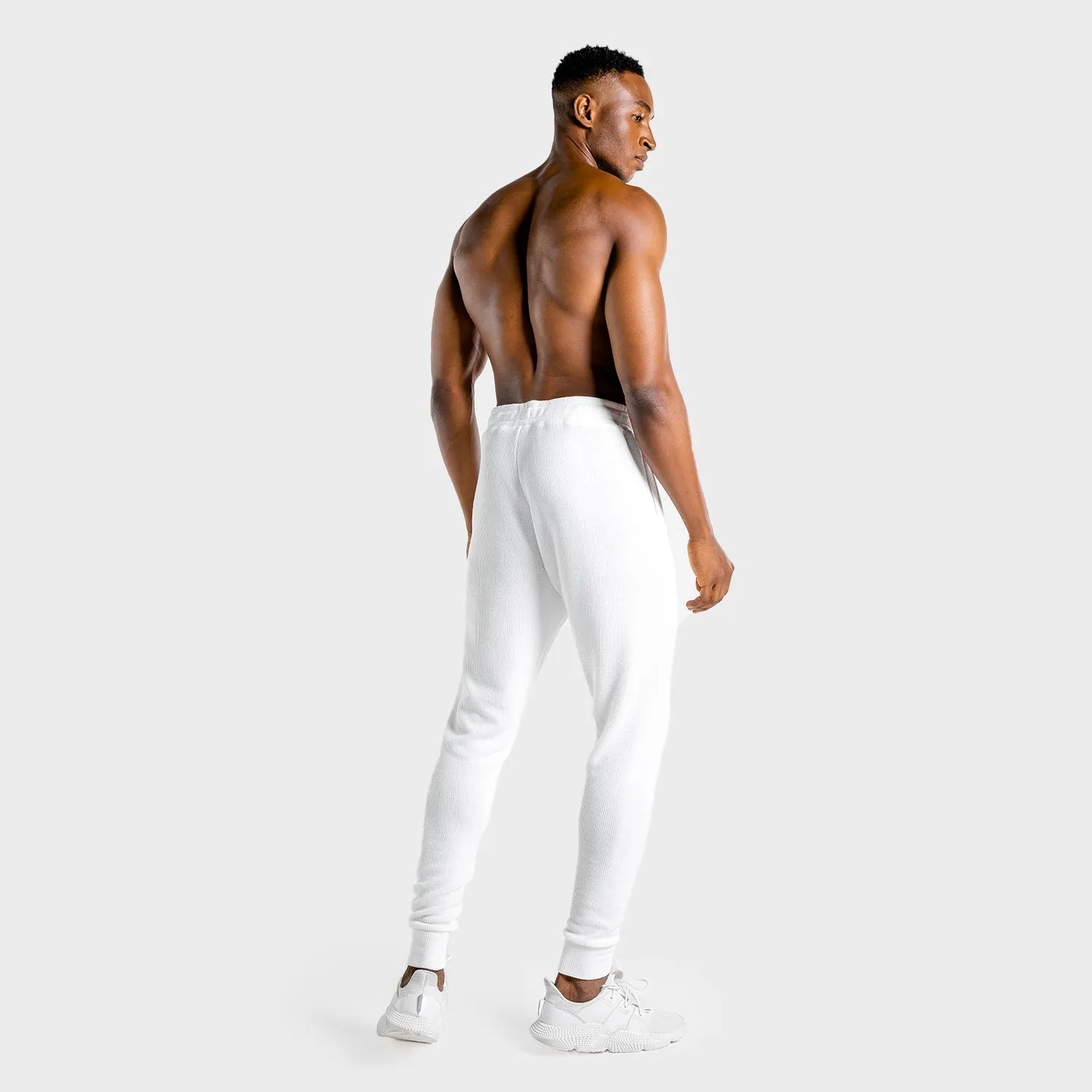 Luxe Joggers - White