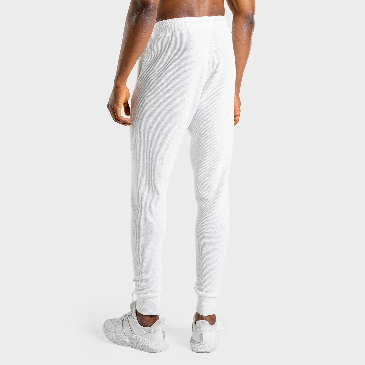 Luxe Joggers - White