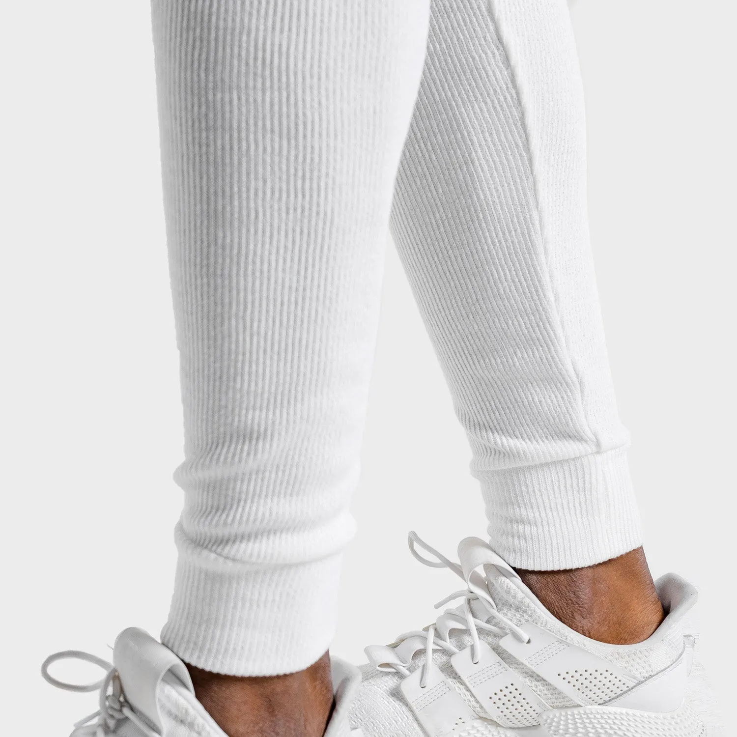 Luxe Joggers - White