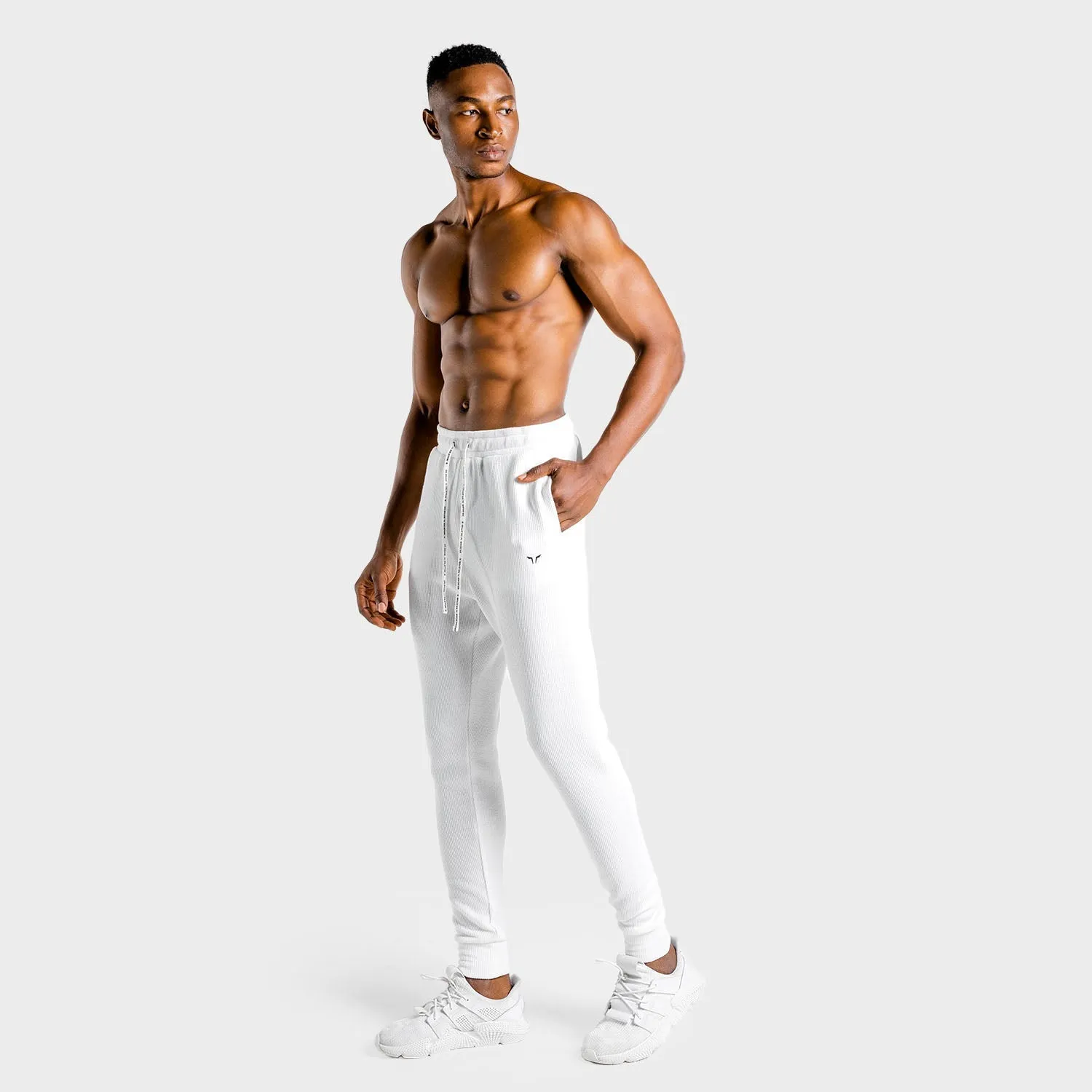 Luxe Joggers - White