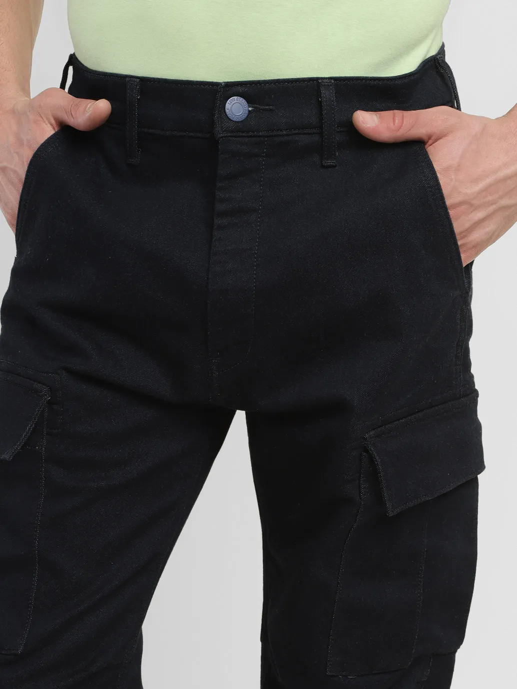 Men's Tapered Dark Indigo Joggers