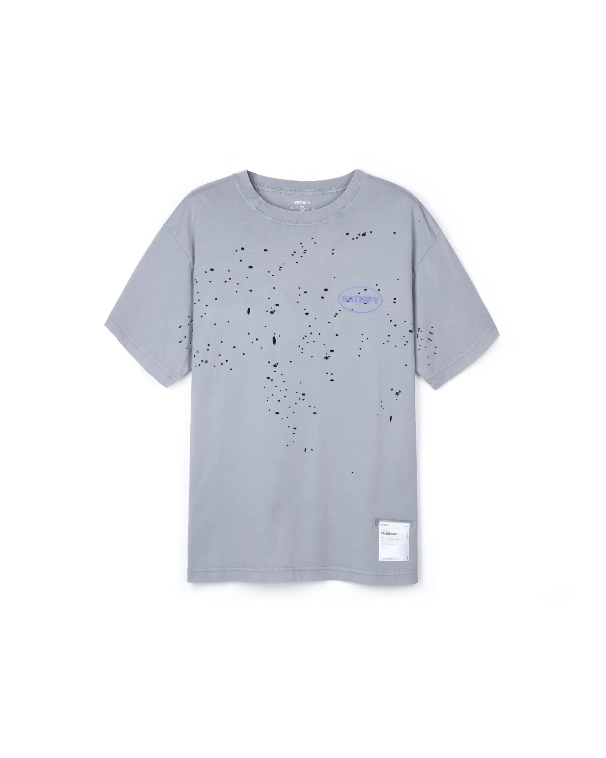 MothTech T-Shirt - Aged Quicksilver