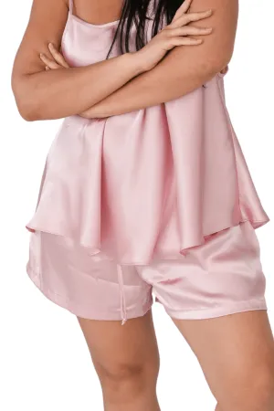 Night Shorts - Dusty Pink & Ivory