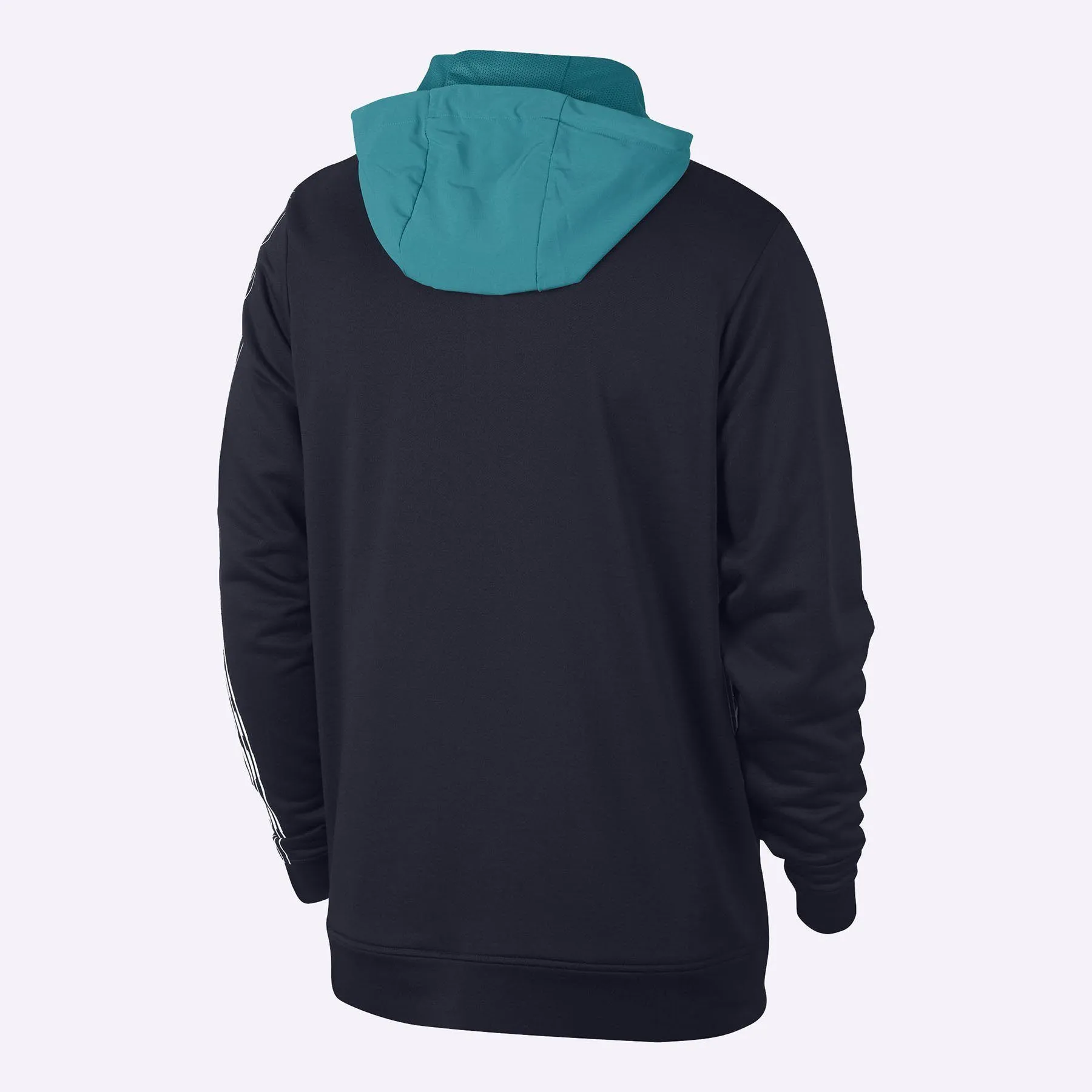 Nike - Dri-FIT Men's Fleece Training Hoodie - Obsidian/Spirit Teal/Spirit Teal