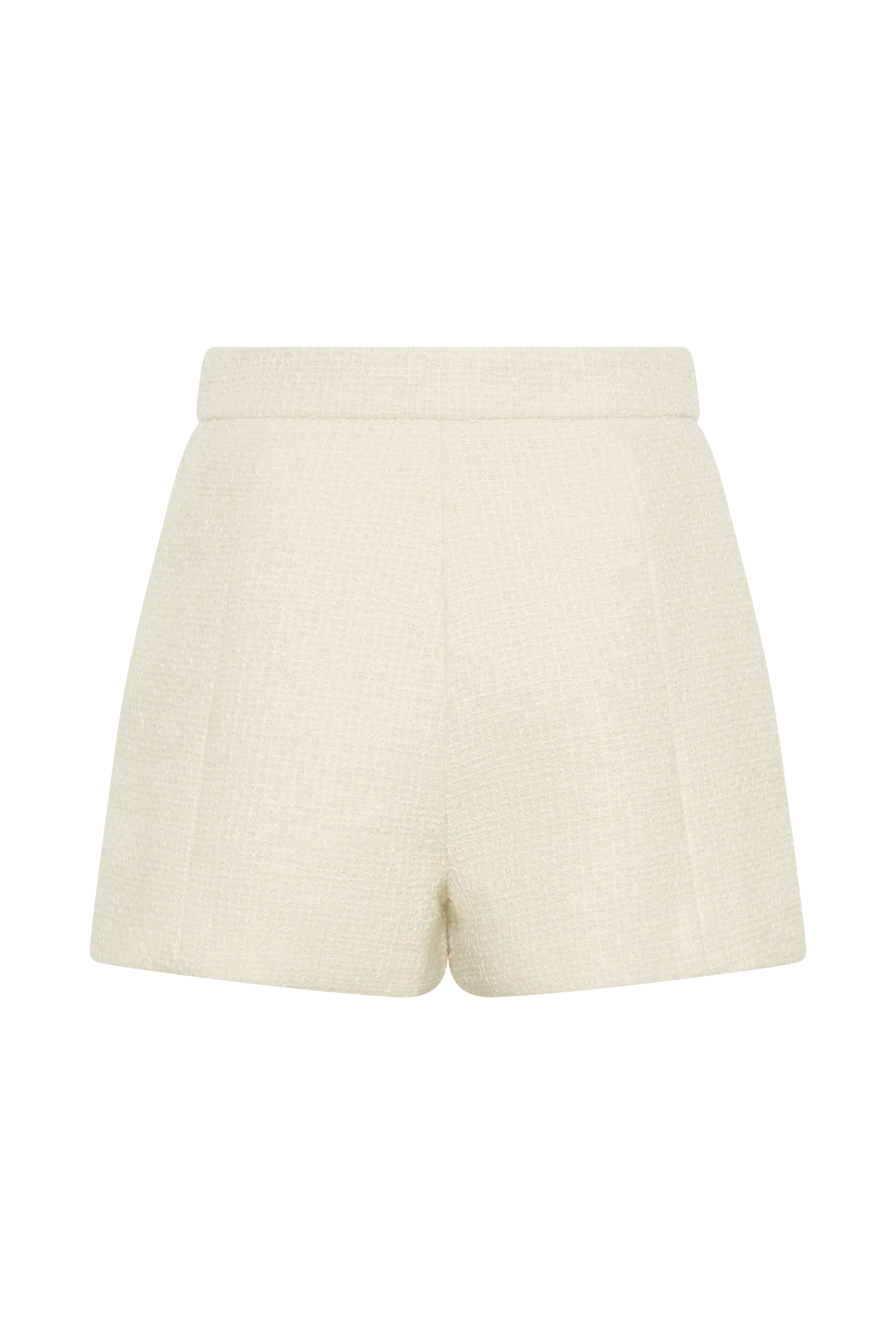 Parker Boucle Shorts - Ivory