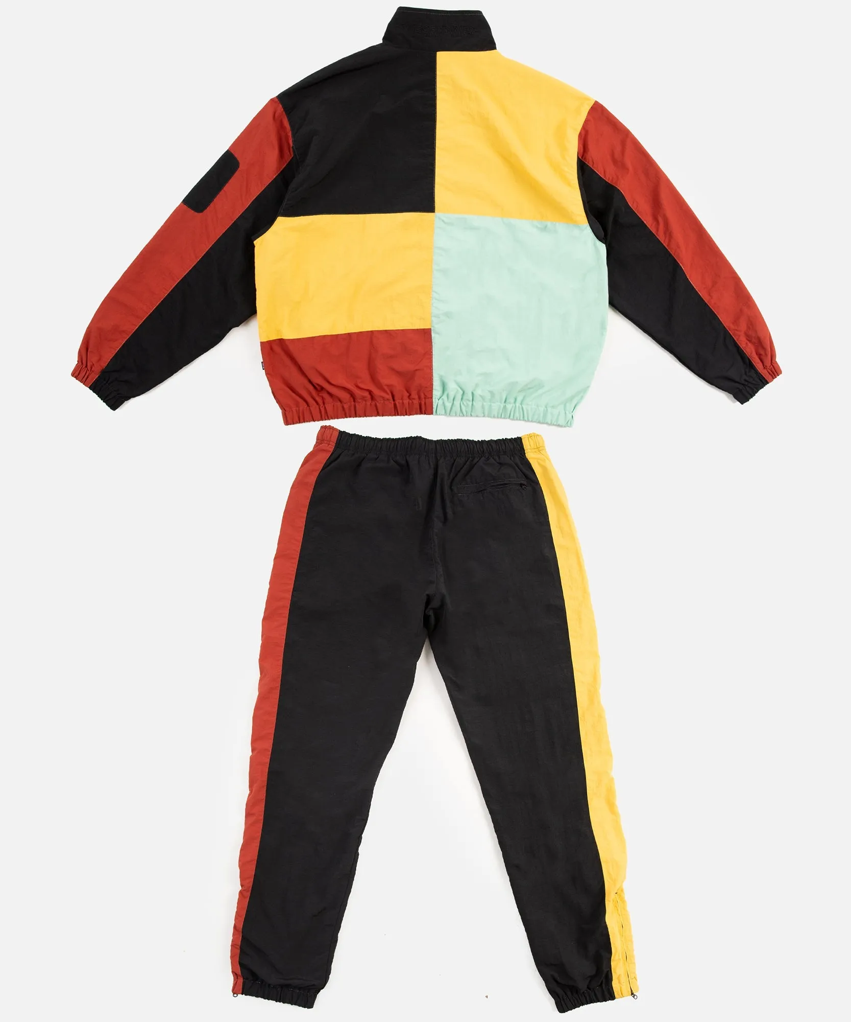 Patta Soundsystem x Yussef Dayes Panel Relaxed Tracksuit (Black/Multi)