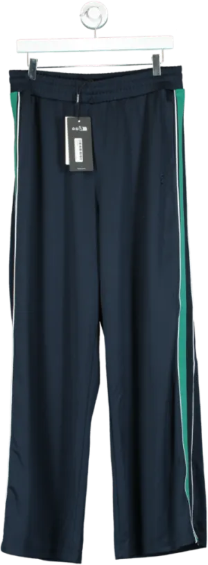 P.E Nation Navy Blue Track Pants UK L