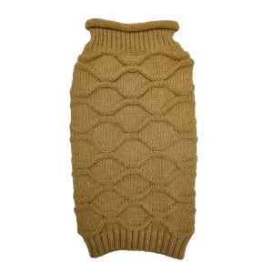 Petstop Dog Jumper - Honeycomb Beige