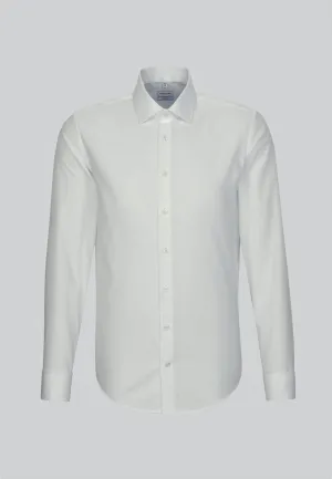 Seidensticker Double Cuff White Tailored Fit Shirt.