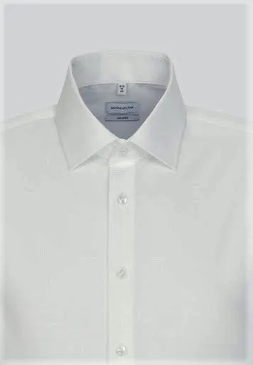 Seidensticker Double Cuff White Tailored Fit Shirt.