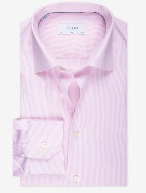 Slim Stripe Shirt Pink