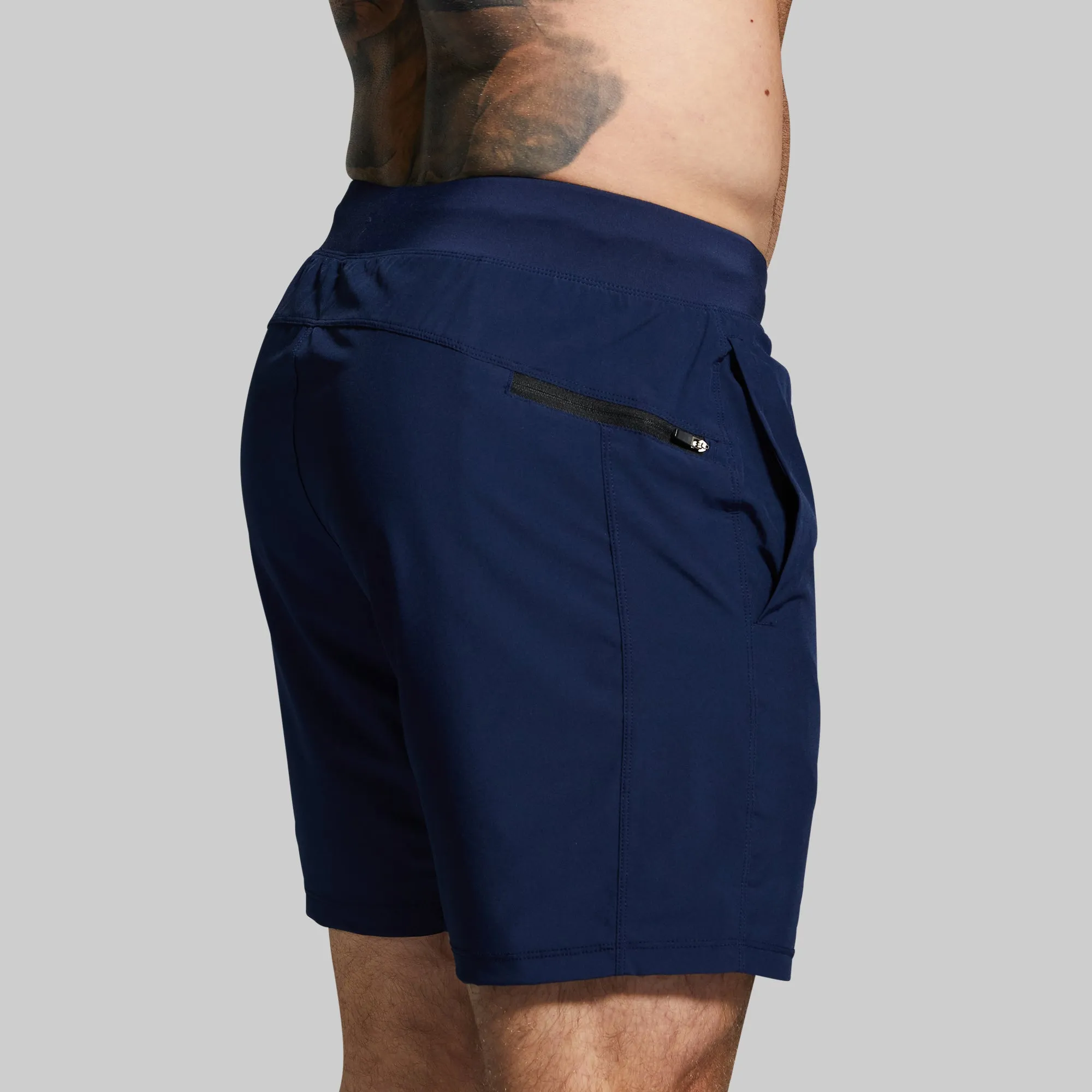 Versatile Short w/ Compression 7" (Navy)