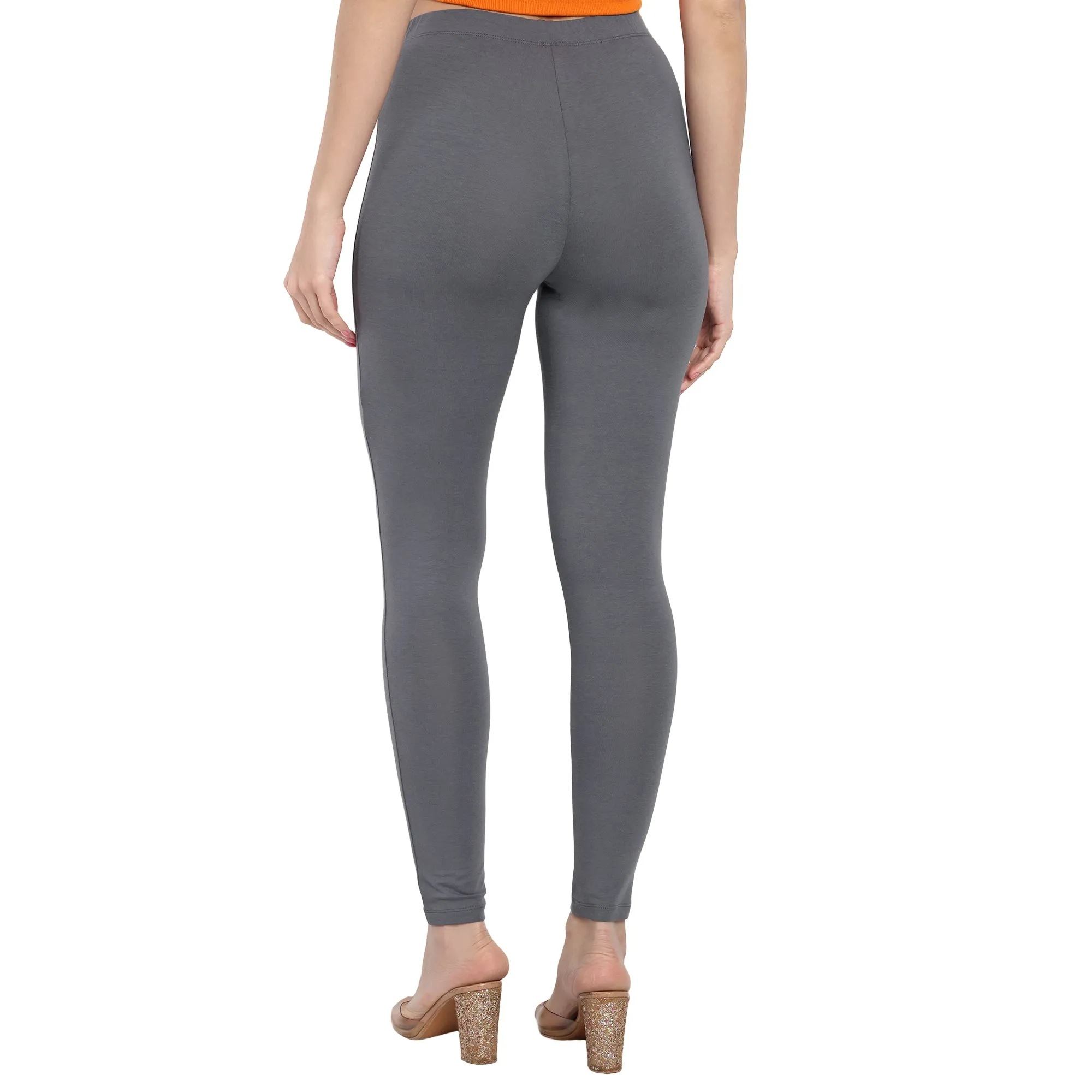 Women Fossil Grey Regular Legging