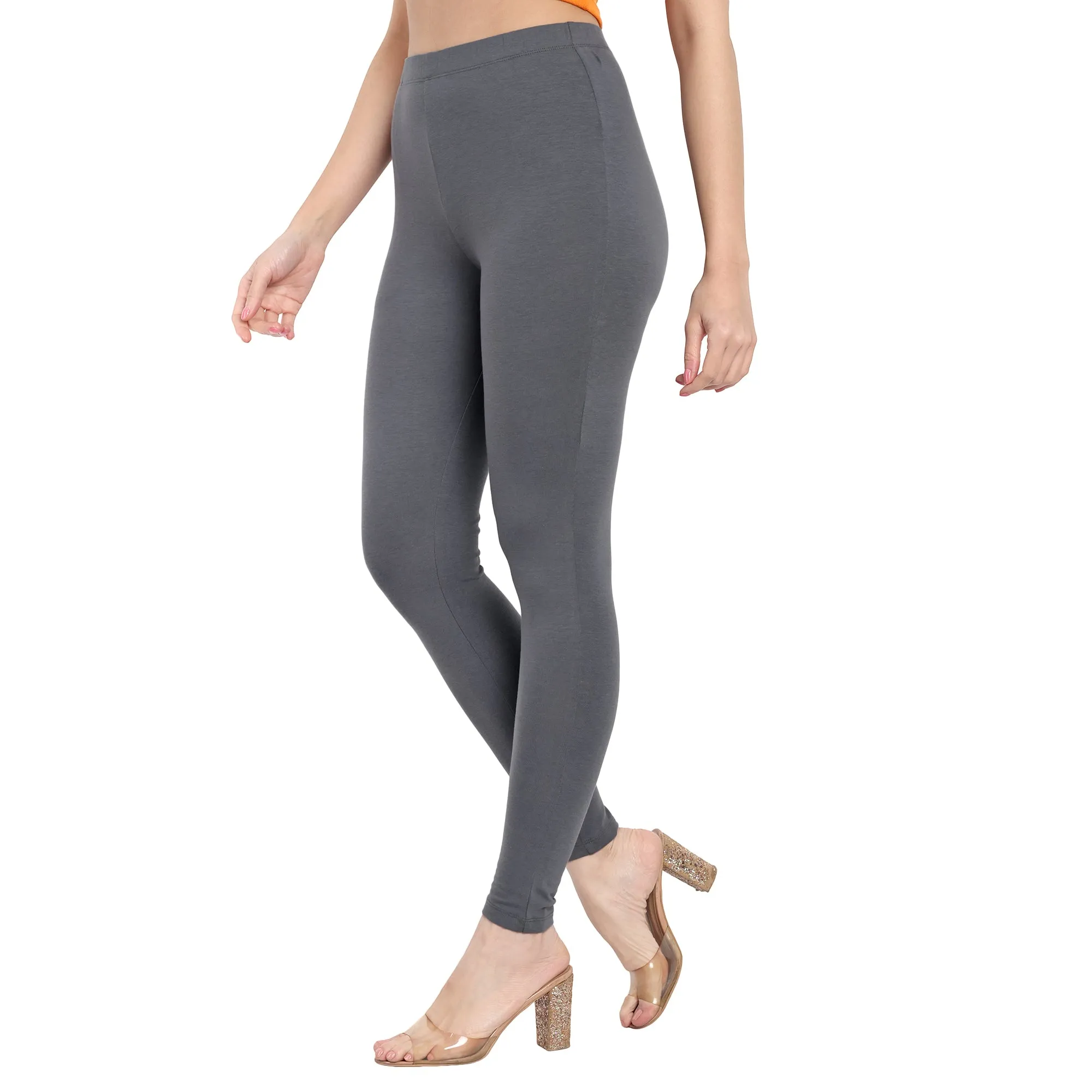 Women Fossil Grey Regular Legging