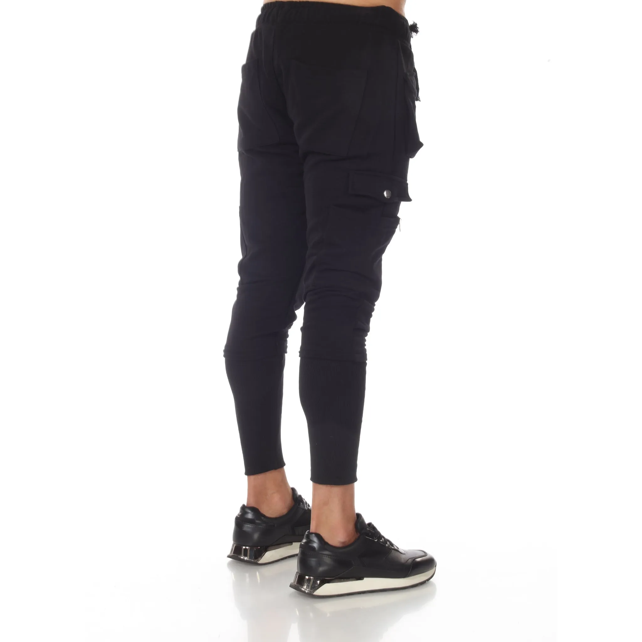 Zibi Fashion Joggers With Elastic on Ankle